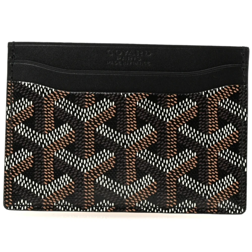 Goyard Saint-Sulpice Black Card Wallet- New